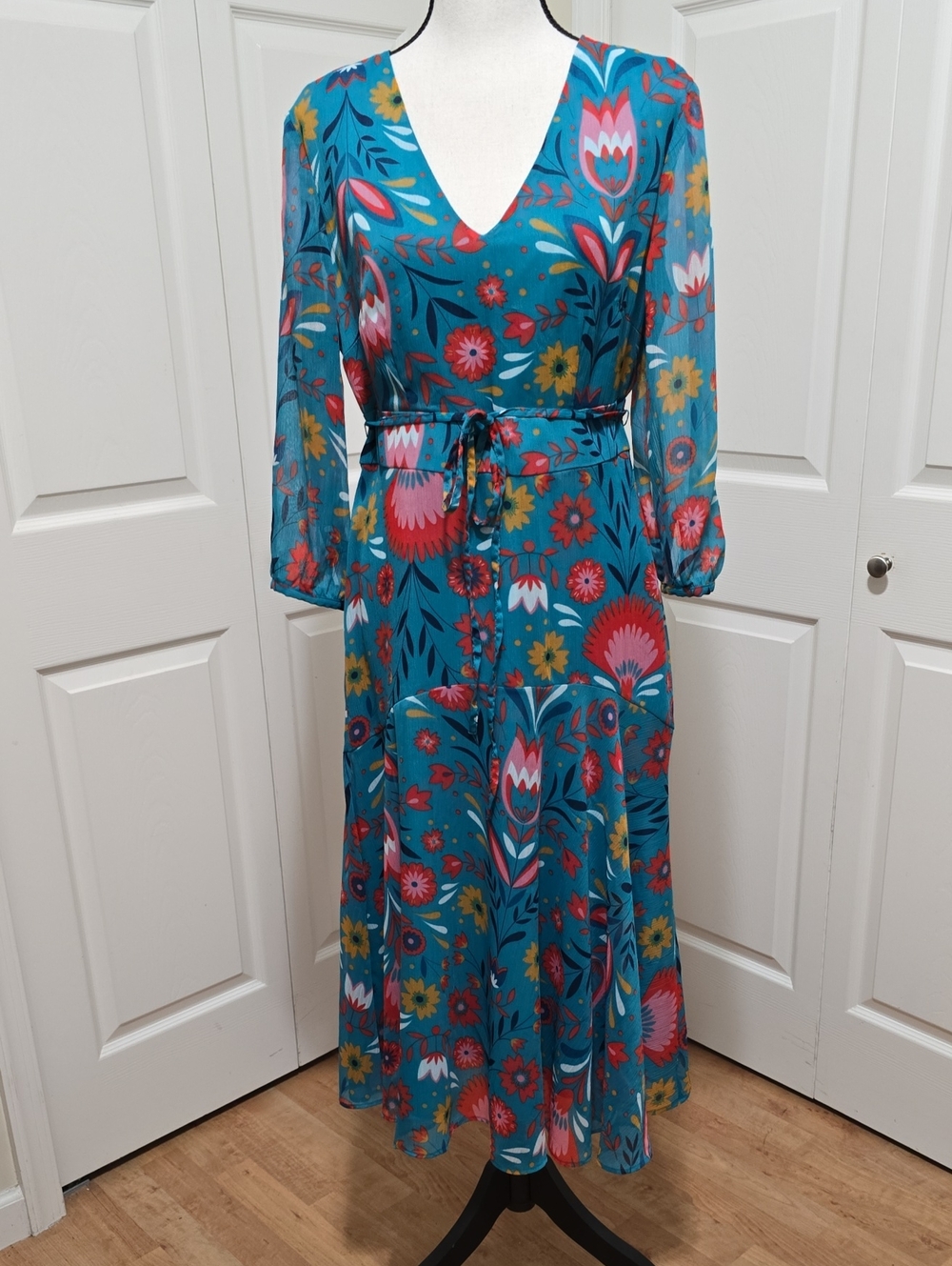 Boden Isabelle Midi Dress 8R